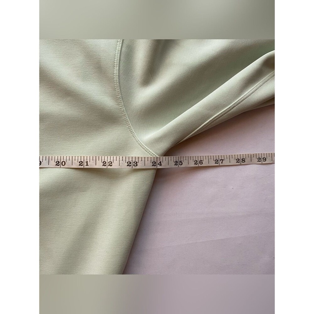 Lululemon Creamy Mint Softstreme Perfectly Oversized Cropped Crew Size 4 - Picture 14 of 15